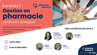 Sommet gestion en pharmacie 2026